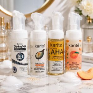 فوم شستشو براش‌دار کاریته (Karite)